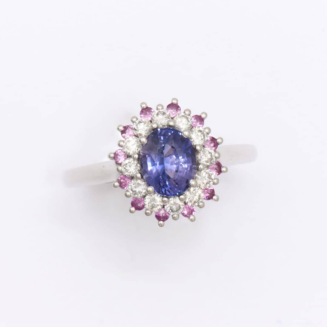 Bague Colombo - Saphir Lavande 1.17 carats