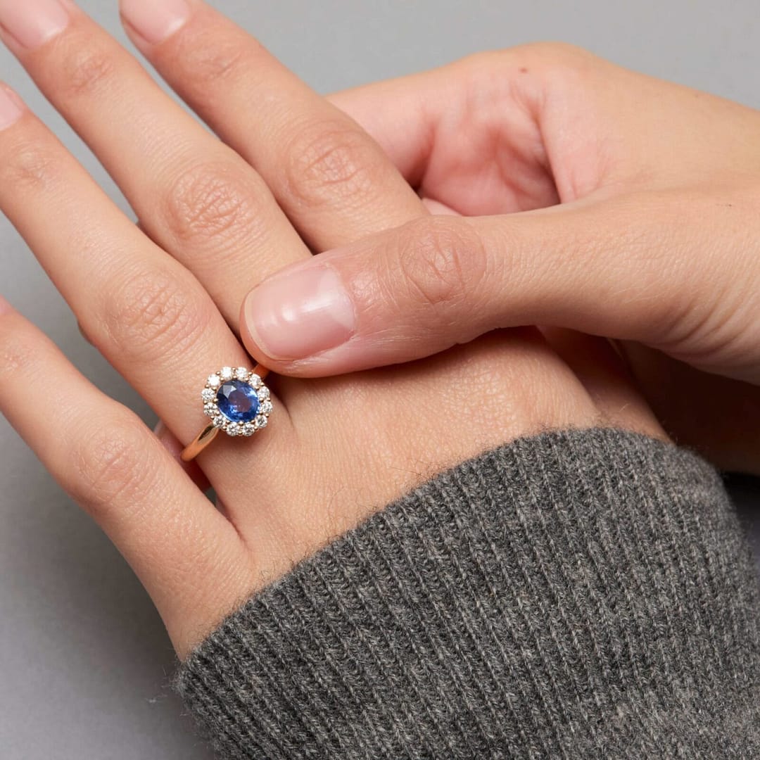 Bague Matara - Saphir Cornflower 1.06 carats – Image 2