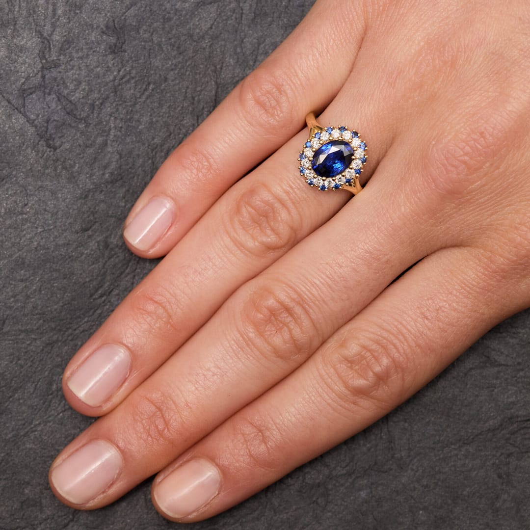 bague colombo saphir or jaune
