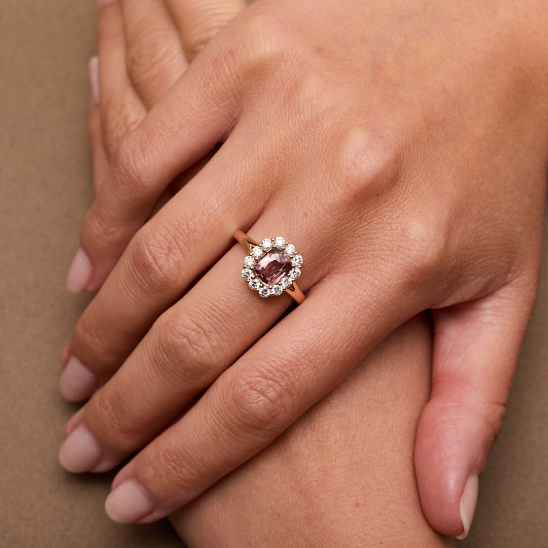 bague saphir padapradscha