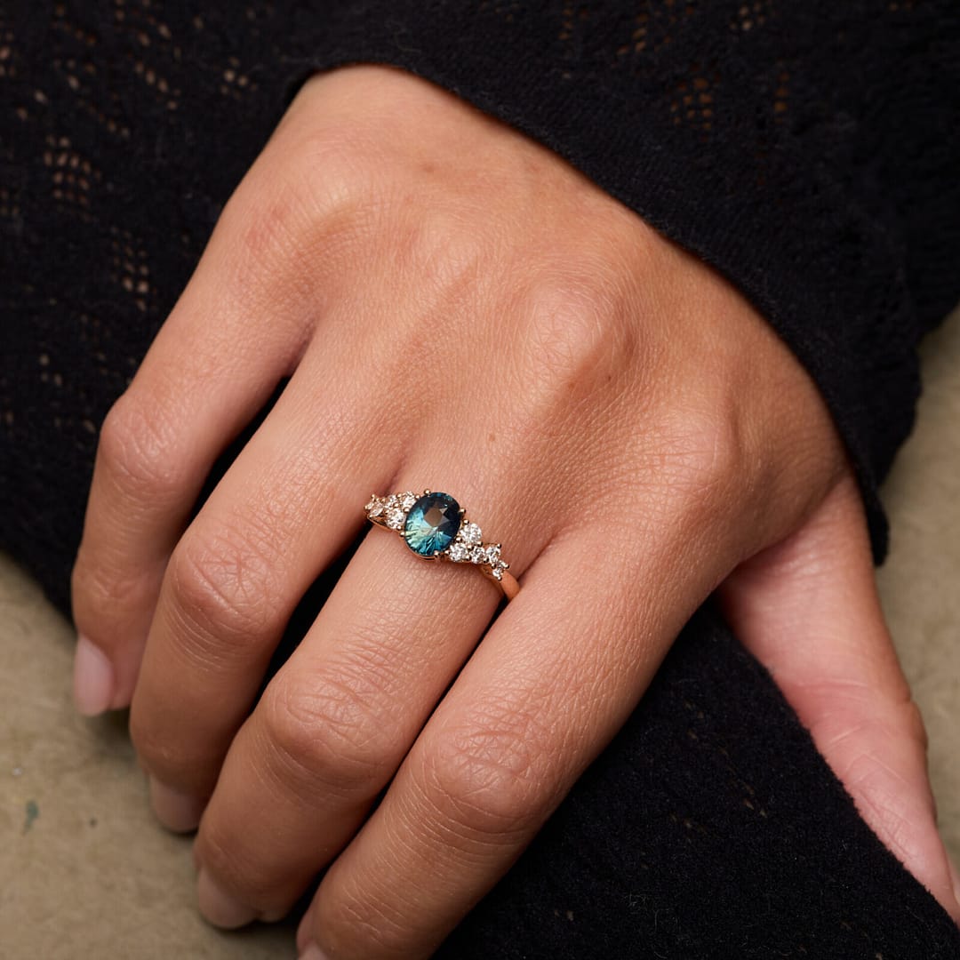 Bague Horana - Saphir Teal 1.60 carats – Image 3