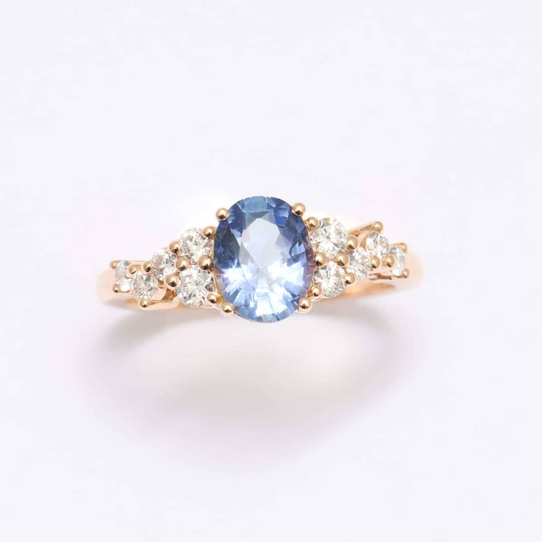 Bague Horana - Saphir Hortensia 1.24 carats