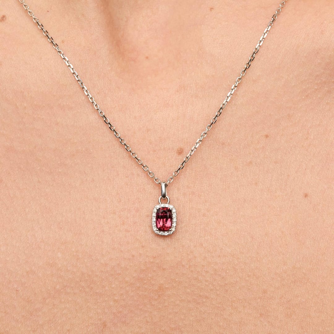 Collier Jaffna - Rubis 0.80 carats
