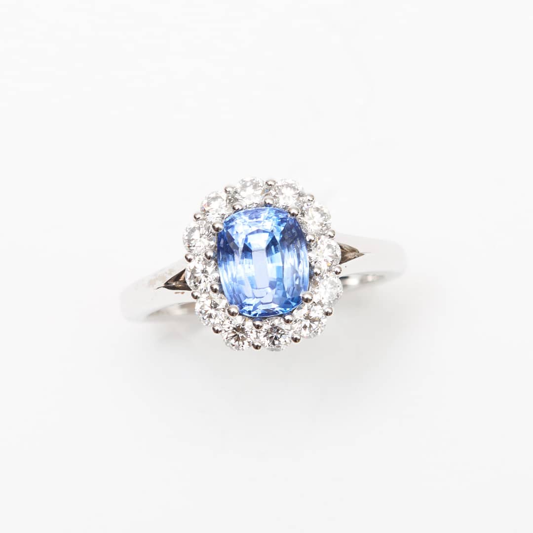 Bague Matara - Saphir Cornflower 2.22 carats